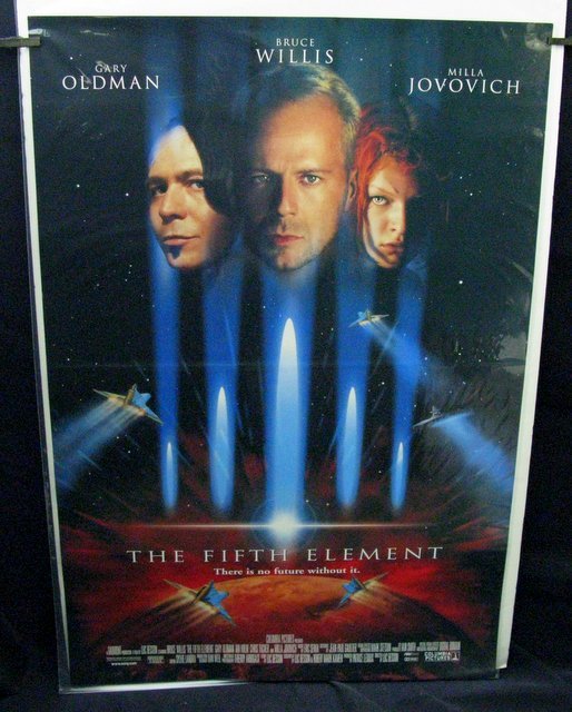 THE FIFTH ELEMENT - 1997 One Sheet Movie Poster - 27"x (1 of 1)