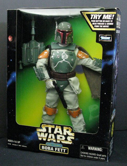 STAR WARS ACTION COLLECTION ELECTRONIC BOBA FETT (1 of 2)