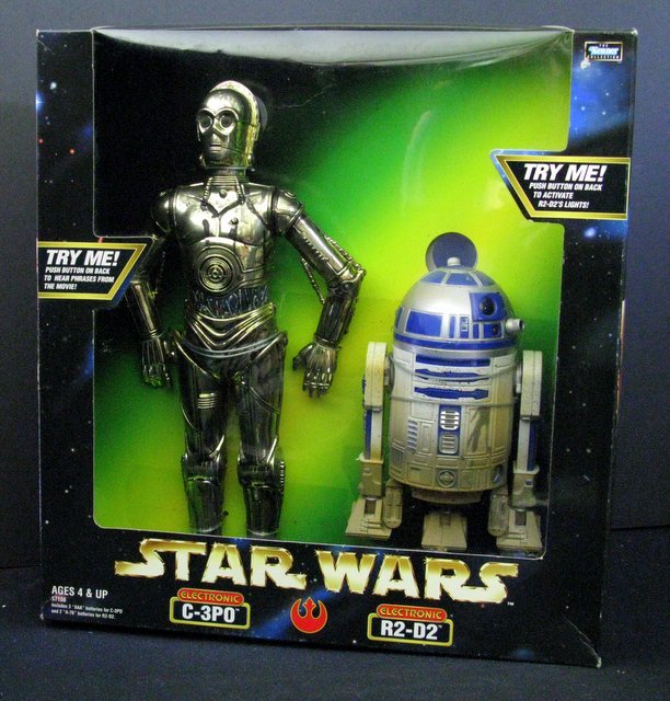 STAR WARS ACTION COLLECTION ELECTRONIC C-3P0 & R2-D2 (1 of 2)