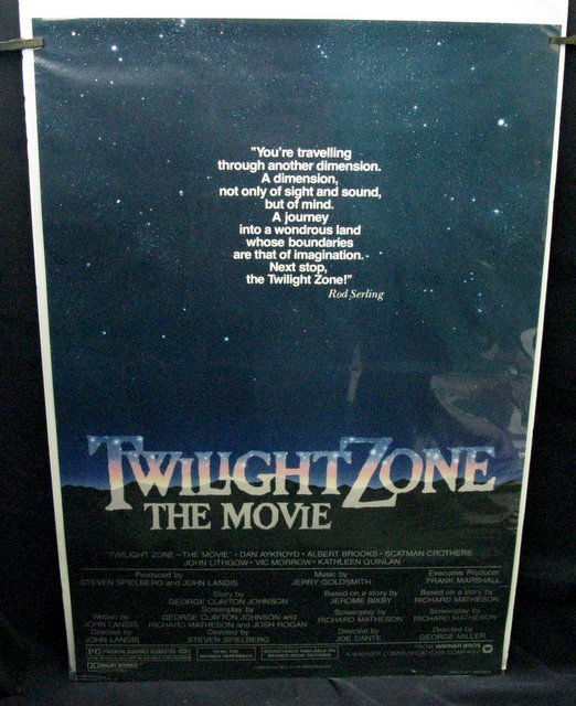 TWILIGHT ZONE THE MOVIE - 1983 - One Sheet Movie Poster (1 of 1)