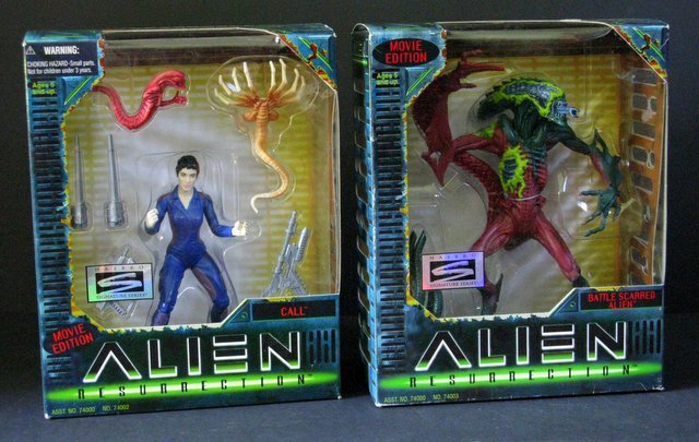 ALIEN RESURRECTION ACTION FIGURE LOT OF 4 Kenner, 1997. (1 of 2)