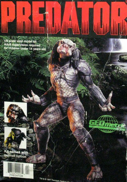 ORIGINAL PREDATOR MODEL FIGURE KIT GEOmetric Design, (1 of 2)