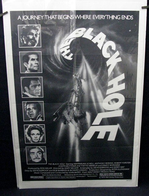 THE BLACK HOLE - 1979 One Sheet Movie Poster - 27"x 41" (1 of 2)