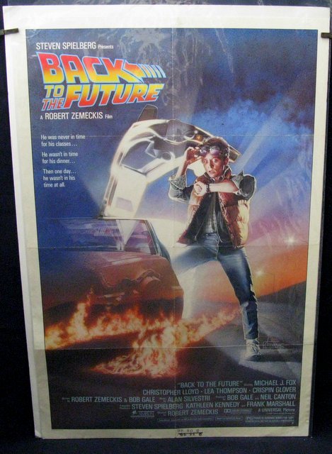 BACK TO THE FUTURE - 1985 One Sheet Movie Poster - 27"x (1 of 2)