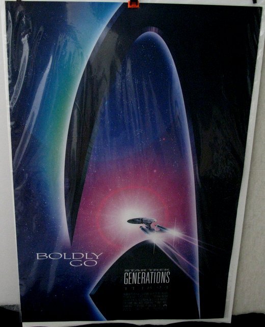 STAR TREK GENERATIONS - 1994 Two One Sheet Movie (1 of 3)
