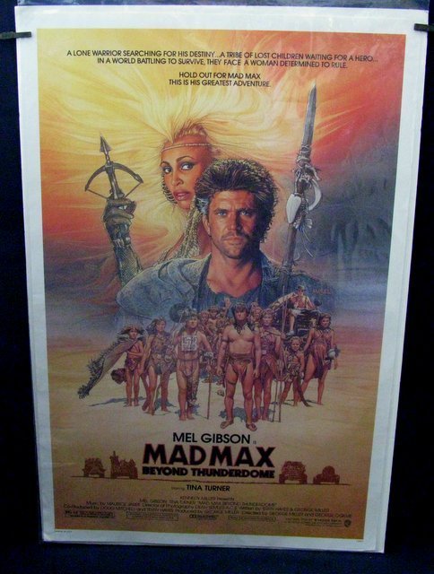 MAD MAX BEYOND THUNDERDOME - 1985 One Sheet Movie (1 of 2)