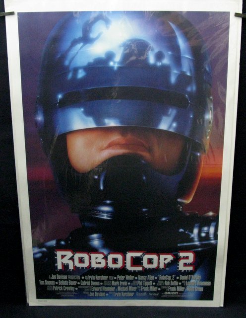 ROBOCOP 2 - 1990 Two One Sheet Movie Posters: Advance & (1 of 3)