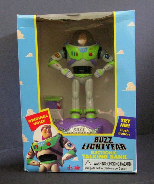 buzz lightyear talking bank