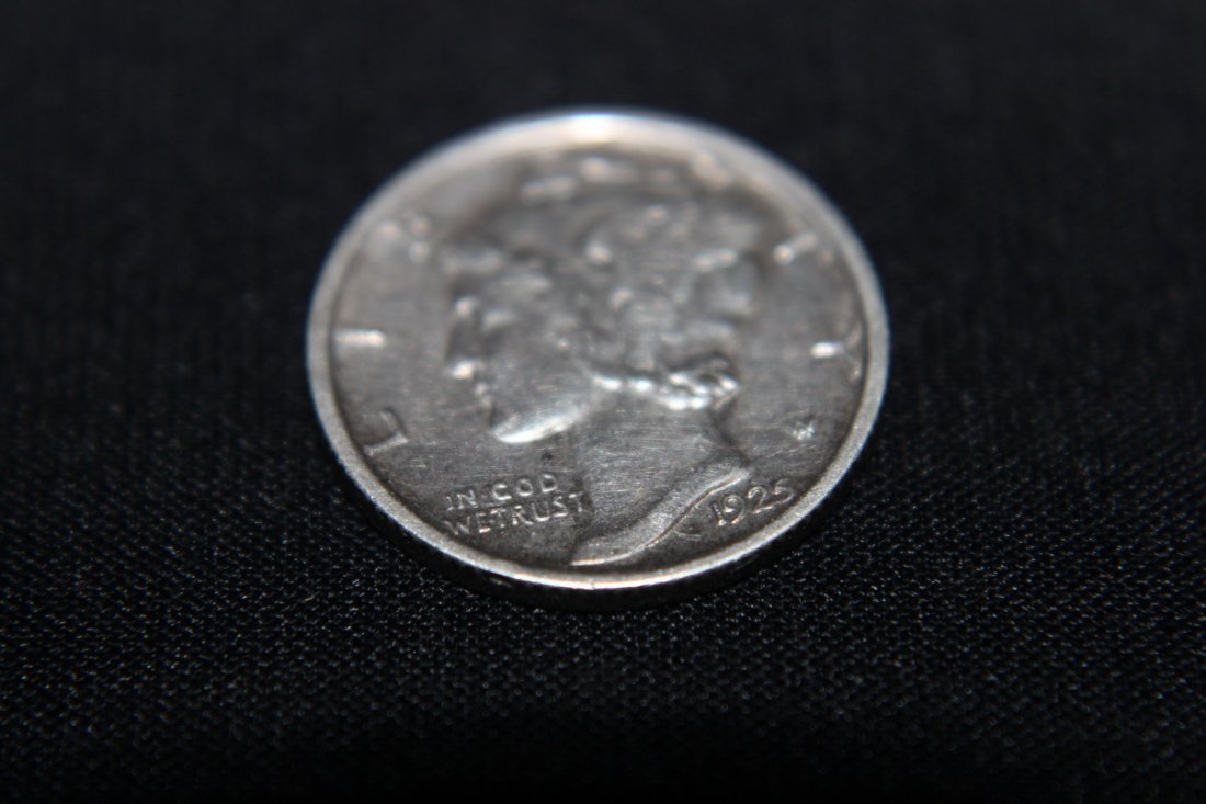 1925 MERCURY DIMES - FINE (1 of 2)