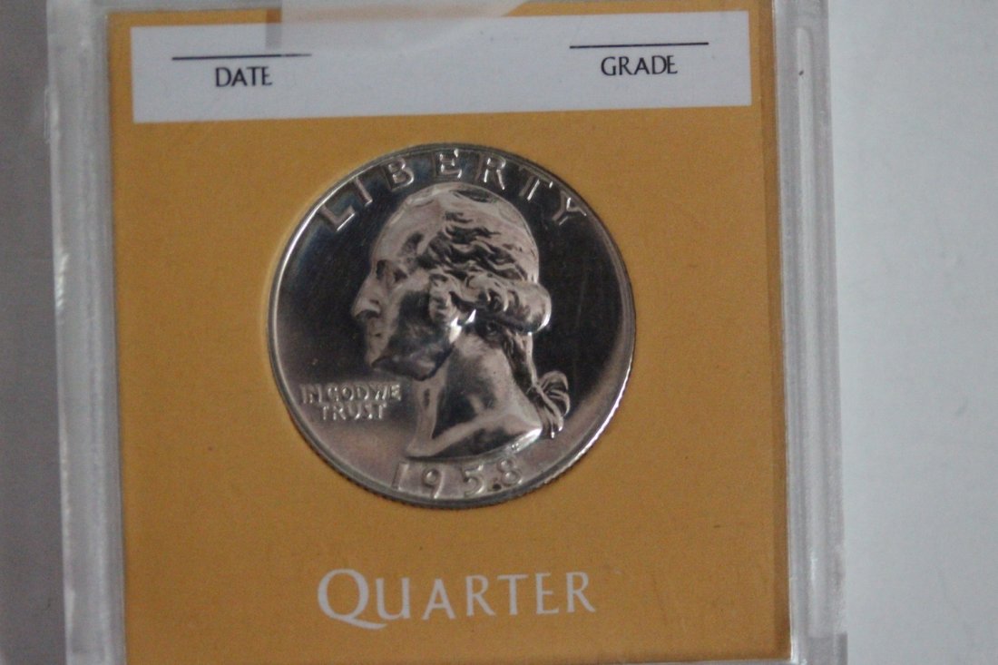 1958 WASHINGTON QUARTER DOLLAR ABSOLUTE MS 65 (1 of 3)