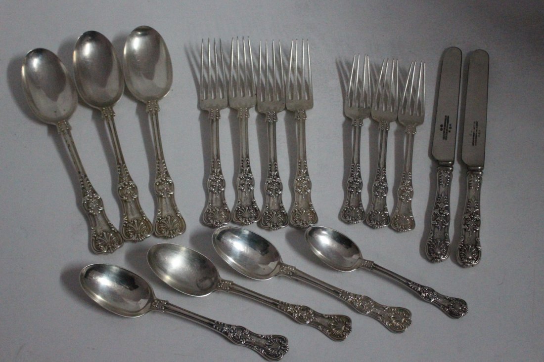 TIFFANY AND COMPANY "ENGLISH KING"PATTERN(1885) 16 (1 of 4)