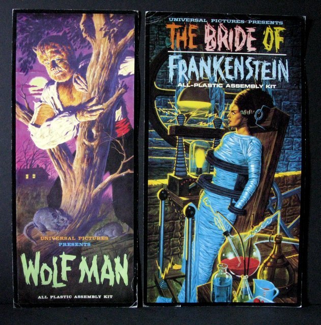 AURORA PLASTICS MONSTER MODEL HOBBYSHOP PROMO POSTERS - (1 of 1)