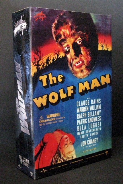 THE WOLF MAN - DELUXE 12" FIGURE - Sideshow Toy, 2001 - (1 of 3)