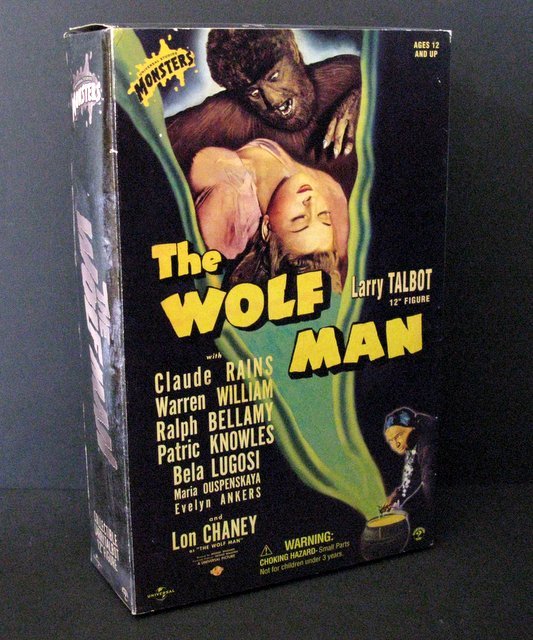 LON CHANEY, JR. as LARRY TALBOT - THE WOLF MAN - DELUXE (1 of 3)