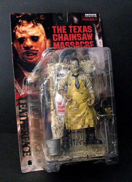 LEATHERFACE - TEXAS CHAINSAW MASSACRE 7" ACTION FIGURE (1 of 2)
