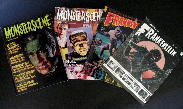 CLASSIC MONSTER MAGAZINES - LOT OF FOUR - Includes: (1 of 3)