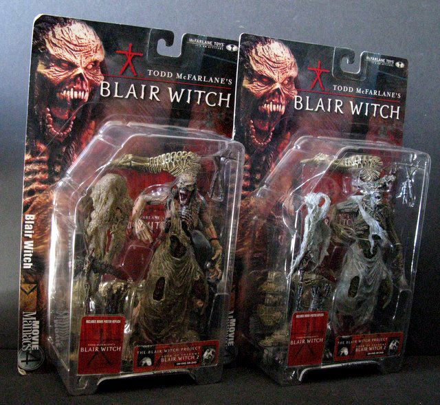 BLAIR WITCH 7" ACTION FIGURES - LOT OF TWO - MCFARLANE (1 of 2)