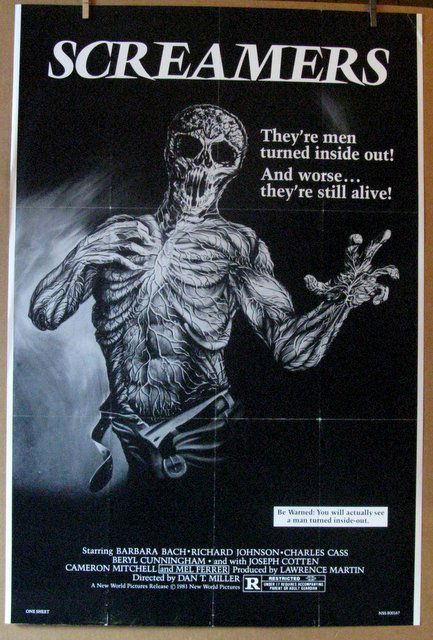 SCREAMERS - 1981 - One Sheet Movie Poster - 26"x 39" - (1 of 2)