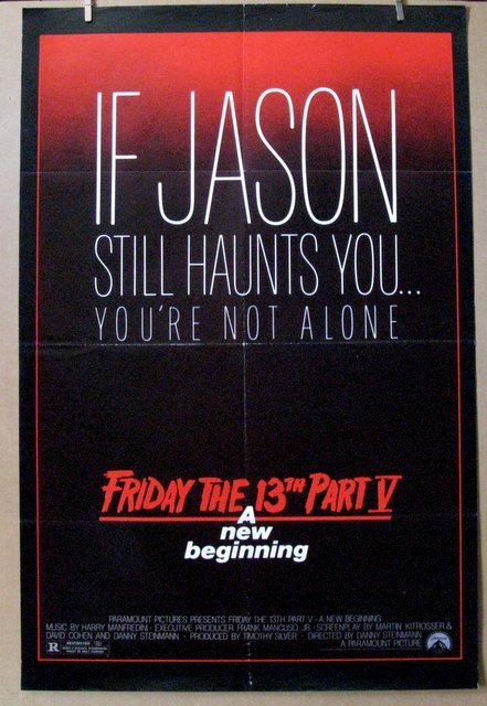 FRIDAY THE 13TH PART 5: A NEW BEGINING - 1985 - One (1 of 1)