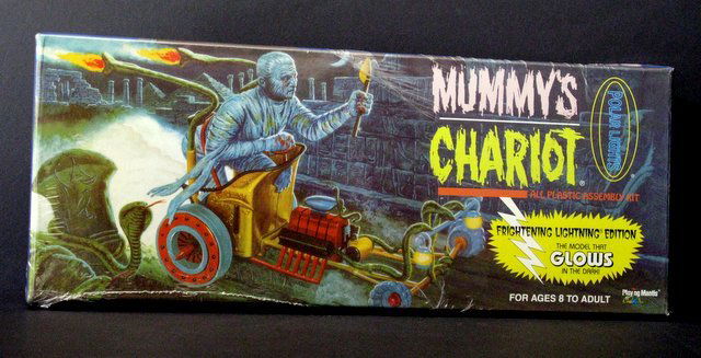 THE MUMMY'S CHARIOT RE-ISSUE OF THE CLASSIC 60'S AURORA (1 of 3)