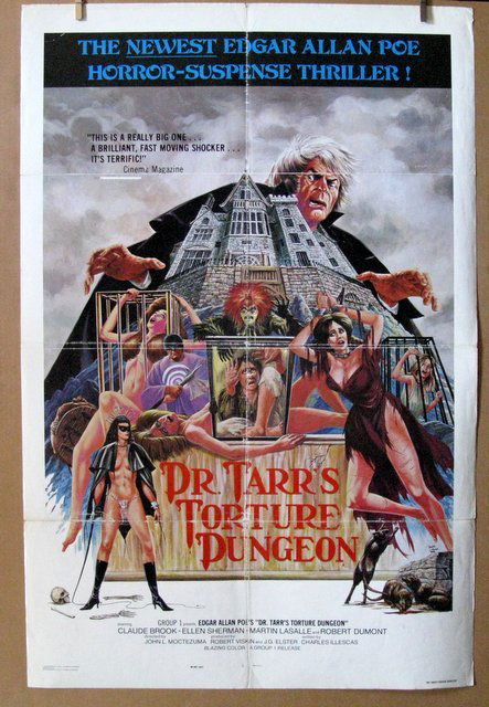 DR. TARR'S TORTURE DUNGEON - 1976 - One Sheet Movie (1 of 2)