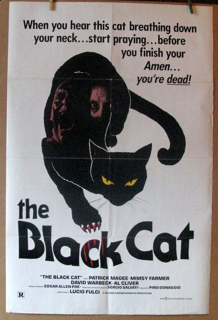 LUCIO FULCI'S THE BLACK CATE - 1980 - One Sheet Movie (1 of 1)