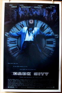 DARK CITY - 1997 - One Sheet Movie Poster - 27"x 41" -: DARK CITY - 1997 - One Sheet Movie Poster - 27"x 41" - NSS# 97/0126 - Mint, rolled.