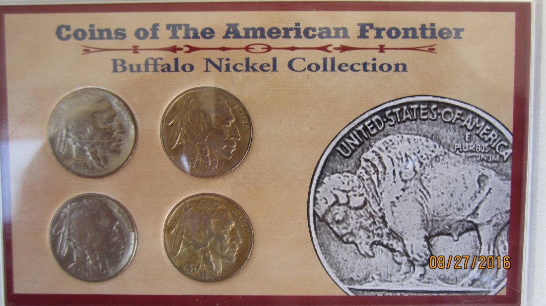 3 BUFFALO NICKEL SETS - ALL W/ SHARP DATES - 10 COINS (1 of 5)