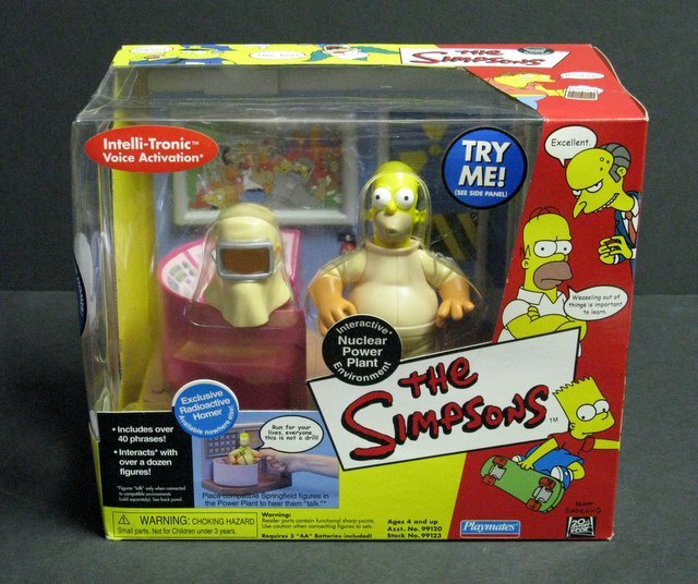 WORLD OF SIMPSONS - NUCLEAR POWER PLANT ELECTRONIC (1 of 3)