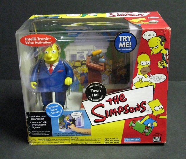 WORLD OF SIMPSONS - TOWN HALL ELECTRONIC ENVIRONMENT - (1 of 3)