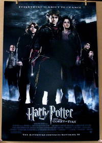 HARRY POTTER AND THE GOBLET OF FIRE - 2005 - One Sheet (1 of 1)