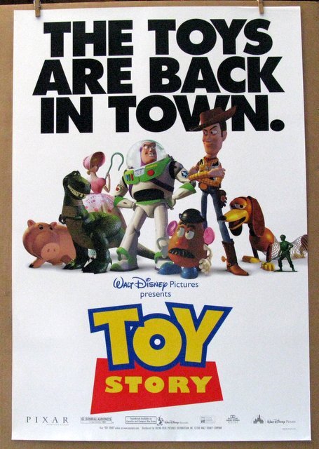 DISNEY'S TOY STORY - 1995 – Advance. One Sheet Movie (1 of 1)
