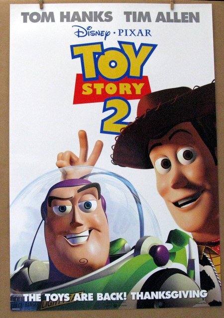 DISNEY'S TOY STORY 2 - 1999 - Advance One Sheet Movie (1 of 2)