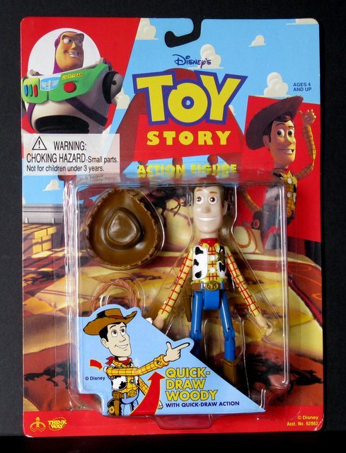 DISMEY’S TOY STORY - WOODY THE COWBOY - 7” ACTION (1 of 3)