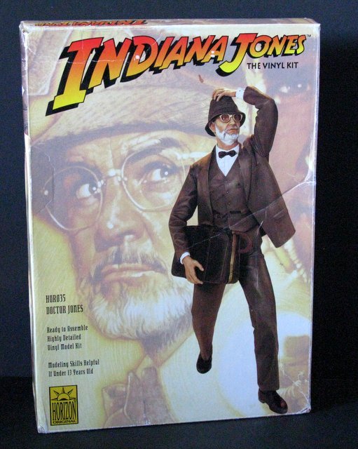 DR. JONES (Indy’s dad) - VINYL MODEL FIGURE - Horizon (1 of 3)