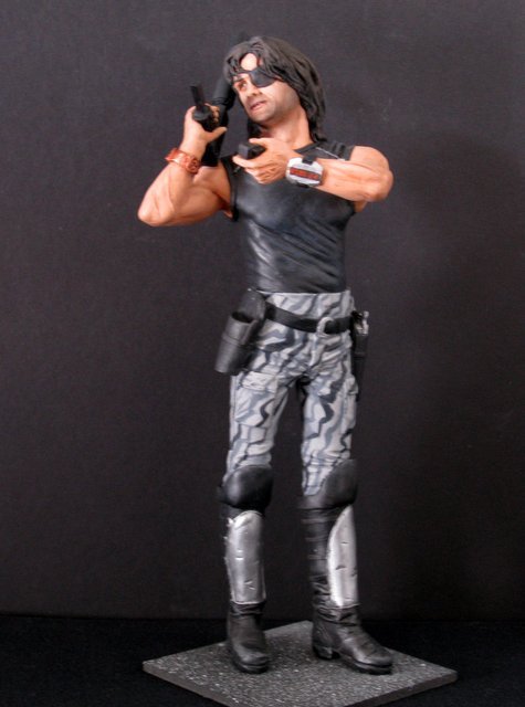 ESCAPE FROM NEW YORK – SNAKE PLISSKEN – RARE PAINTED (1 of 6)