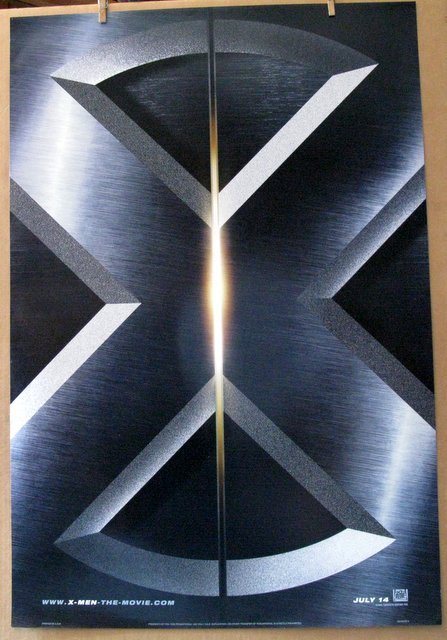 MARVEL X-MEN THE MOVIE - 1999 - Advance One Sheet Movie (1 of 1)