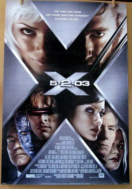 MARVEL - X-MEN 2 - 2003 - Style D One Sheet Movie (1 of 1)