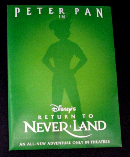 DISNEY’S PETER PAN: RETURN TO NEVERLAND - PRESS KIT - (1 of 3)