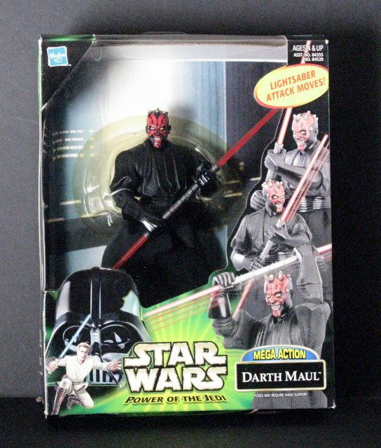 STAR WARS - DARTH MAUL 8" ACTION FIGURE - Habro, 2000 - (1 of 2)