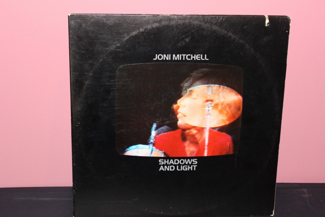 JONI MITCHELL AND LIGHT L.P. MINT- COVER HAS DAMAGE: JONI MITCHELL AND LIGHT L.P. MINT- COVER HAS DAMAGE 1980 ASYLUM RECORDS BB704 1980