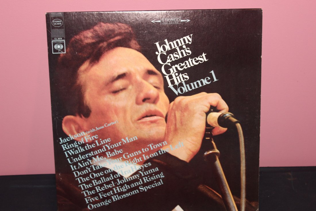 JOHNNY CASH GREATEST HITS VOL. 1 COLUMBIA CL 2678 NEAR (1 of 2)