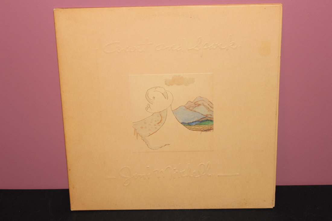 JONI MITCHELL COURT AND SPANK 1973 ASYLUM 7E1001 - NEAR: JONI MITCHELL COURT AND SPANK 1973 ASYLUM 7E1001 - NEAR MINT GATEFOLD