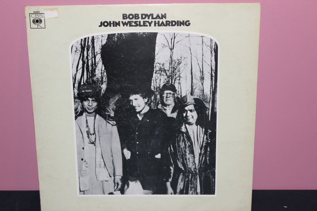 BOB DYLAN – JOHN WESLEY HARDING CBS 63252 1968 MADE IN: BOB DYLAN – JOHN WESLEY HARDING CBS 63252 1968 MADE IN ENGLAND NEAR MINT