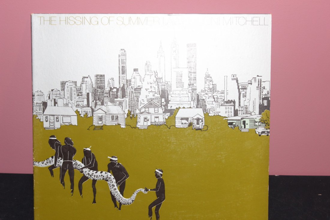 JONI MITCHELL HISSING OF SUMMER LAWNS 1975 ELEKTRA: JONI MITCHELL HISSING OF SUMMER LAWNS 1975 ELEKTRA ASYLUM LIKE NEW