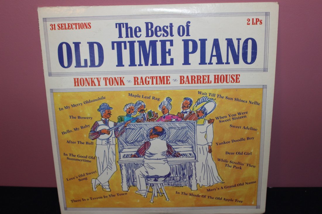 OLD TIME PIANO MIXED SELECTIONS 31 DOUBLE L.P. ALBUM: OLD TIME PIANO MIXED SELECTIONS 31 DOUBLE L.P. ALBUM CAPE MUSIC 201 LIKE NEW