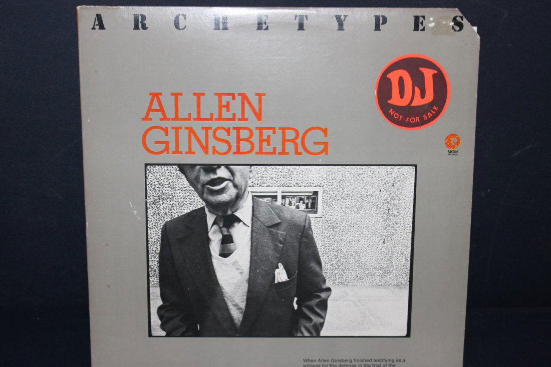 ALLEN GINSBERG D.J. COPY - NOT FOR SALE - M.G.M. (1 of 3)