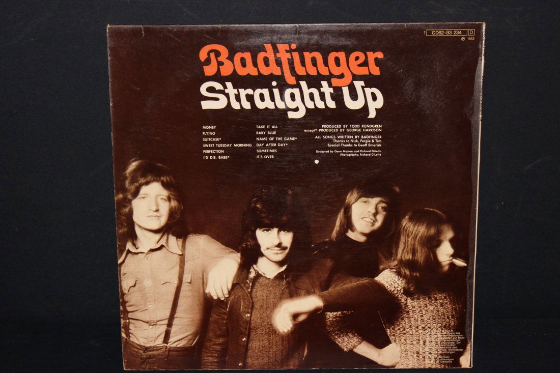 BAD FINGER RECORDS 1973 LIKE NEW PRODUCED BY TODD: BAD FINGER RECORDS 1973 LIKE NEW PRODUCED BY TODD RUNDGREN AND GEORGE HARRISON