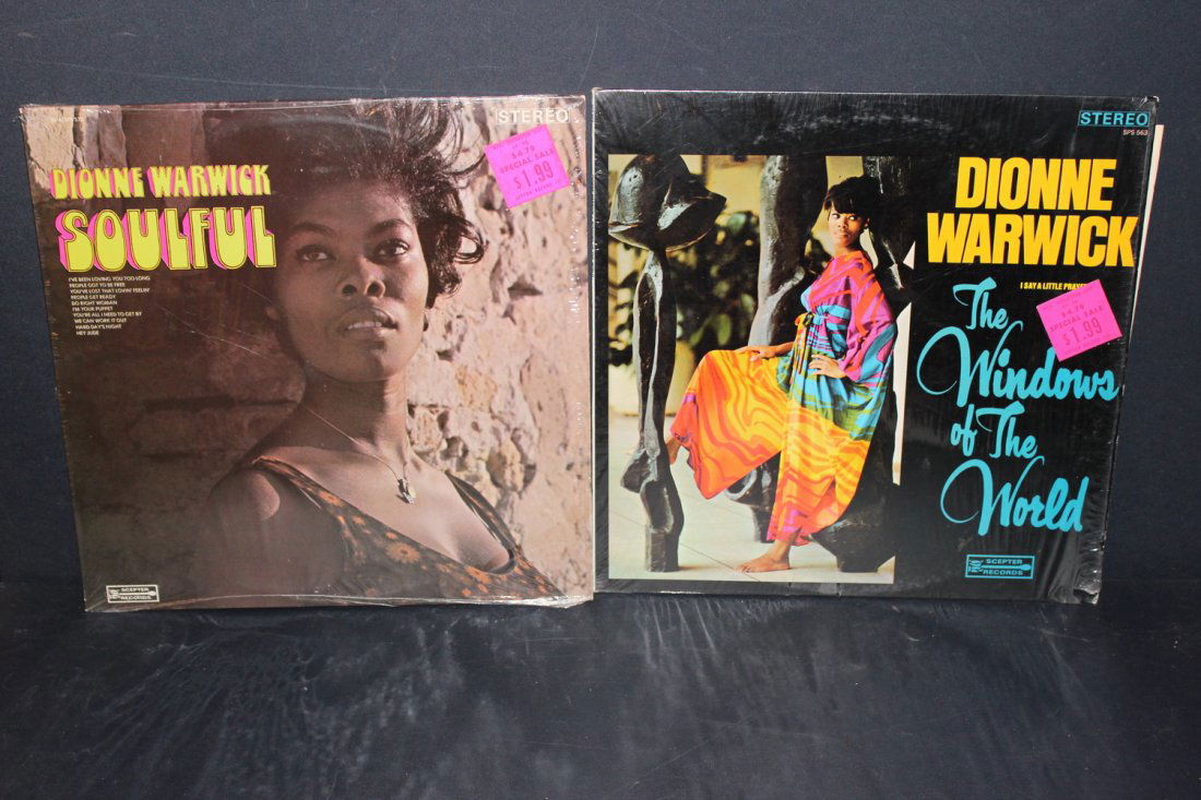 2 DIONNE WARWICK L.P. ALBUMS ORIG. STORE WRAPPERS (1 of 4)