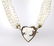 14K Yellow Gold Cameo & Four (4) Strand Freshwater